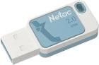  Флеш-накопитель Netac UA31, Blue, USB2.0, Flash Drive, 64GB (NT03UA31N-064G-20BL)