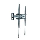 Кронштейн для телевизора Ultramounts UM878 черный 32-55 макс.35кг настенный поворотно-выдвижной и наклонный