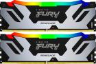 Оперативная память Kingston DDR5 32GB (2x16GB) 7200MHz FURY Renegade RGB Silver/Black (KF572C38RSAK2-32)