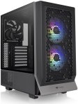 Компьютерные корпуса  Холодильник Компьютерный корпус Thermaltake CA-1Y2-00M1WN-00 Ceres 300 TG ARGB черный без БП ATX 3x140mm 2xUSB3.0 1xUSB3.1 audio bott PSU