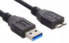 Кабель Buro MK30-AM-0.5 micro USB 3.0 B (m) USB A(m) 0.5м черный