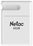 Флеш-накопители Флеш диск Netac 64Gb U116 NT03U116N-064G-30WH USB3.0 белый