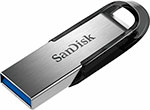   Холодильник Флеш-накопитель Sandisk USB Flash Ultra Flair 3.0 128 Gb металл, серебро