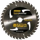 Диск пильный по дереву Hanskonner H9022-165-20-36T, THIN KERF, 165x20 мм, 36 зубьев