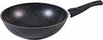 Вок (WOK) Мечта Гранит Black 28 см со съемной ручкой, арт. 078802