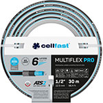 Шланг садовый Cellfast MULTIFLEX ATSV, 6 слоев, 1/2, 30 м (13-801)