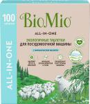 Таблетки BioMio BIO-TABS, MULTI эвкалипт, 16г/100шт.