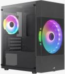 Компьютерный корпус Aerocool Atomic Lite-G-BK-v2 черный