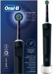 Электрическая зубная щетка Oral-B Vitality Pro D103.413.3 Black, тип 3708 + З/нить Essential Floss мятная, 50 м