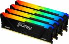 Оперативная память Kingston DDR4 128GB (4x32GB) 3600Mhz FURY Beast Black RGB (KF436C18BB2AK4/128)