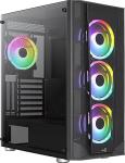 Компьютерные корпуса Компьютерный корпус Aerocool PRISM-G-BK-V2 (4711099471768)