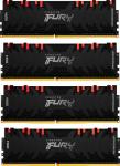 Оперативная память Kingston DDR4 32Gb (4x8Gb) 3600MHz FURY Renegade RGB (KF436C16RBAK4/32)