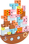 Игрушки для малышей  Холодильник Игрушка деревянная развивающая Lats Дженга