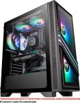 Компьютерный корпус Thermaltake Versa T35 TG RGB Black (CA-1R7-00M1WN-00)