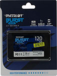 SSD накопитель Patriot Memory 2.5 Burst Elite 120 Гб SATA III (PBE120GS25SSDR)