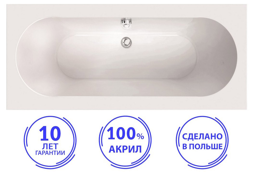 Ванна акриловая C-bath Cora CBQ001001 170х70