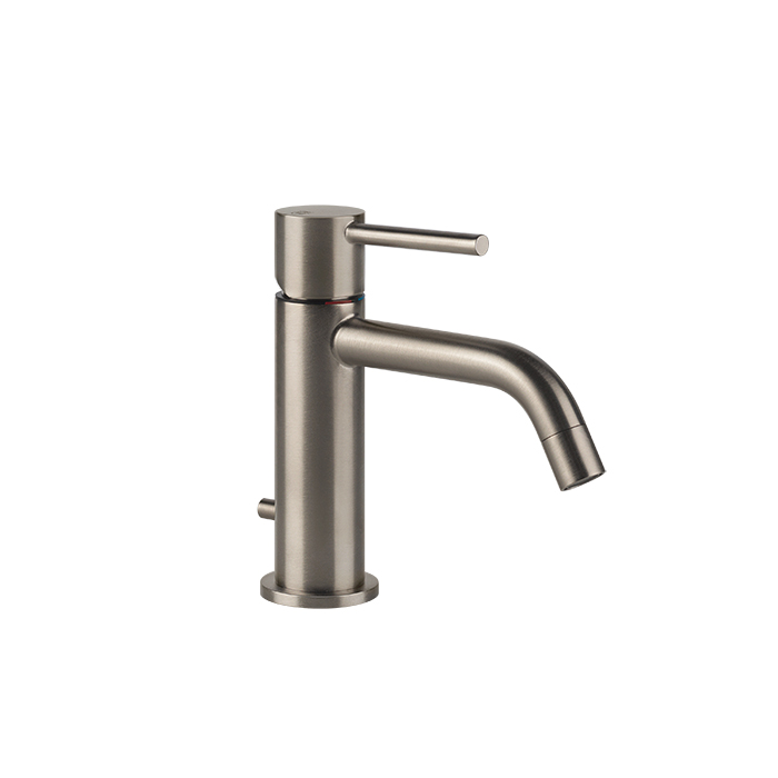 Смеситель для раковины Gessi Emporio Via Tortona 18601#149 с донным клапаном, цвет: Finox Brushed Nickel