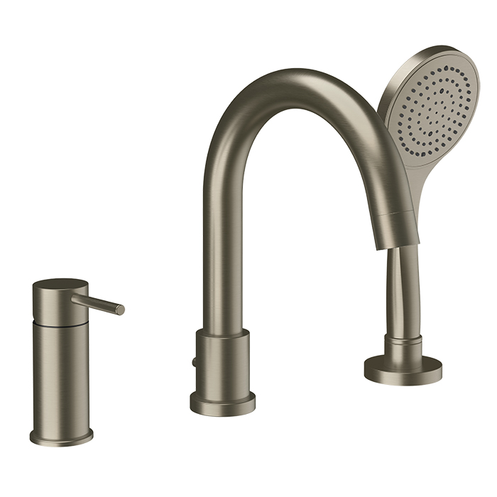 Смеситель на борт ванны Gessi Emporio Via tortona 18637#149 finox