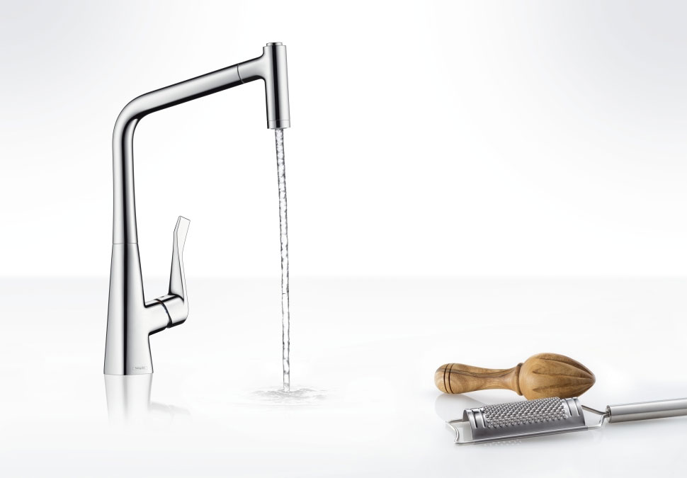 Смеситель для кухни Hansgrohe Metris 14820000 хром