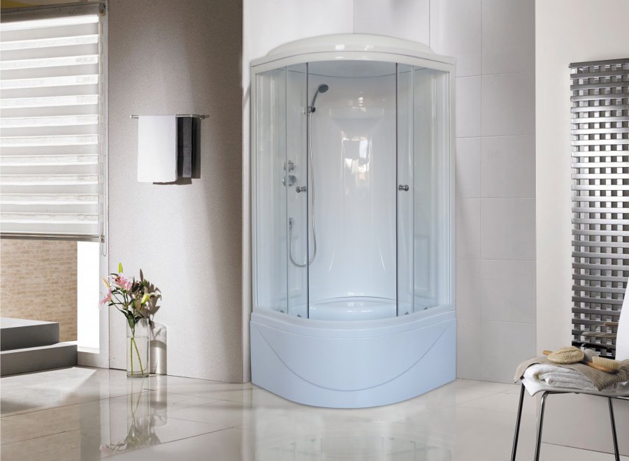 Душевые кабины  Dushevoi Душевая кабина Royal Bath RB 90BK1-T