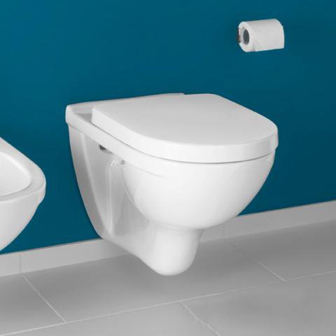 Унитаз подвесной Villeroy&Boch O.novo 5660HR01 с крышкой