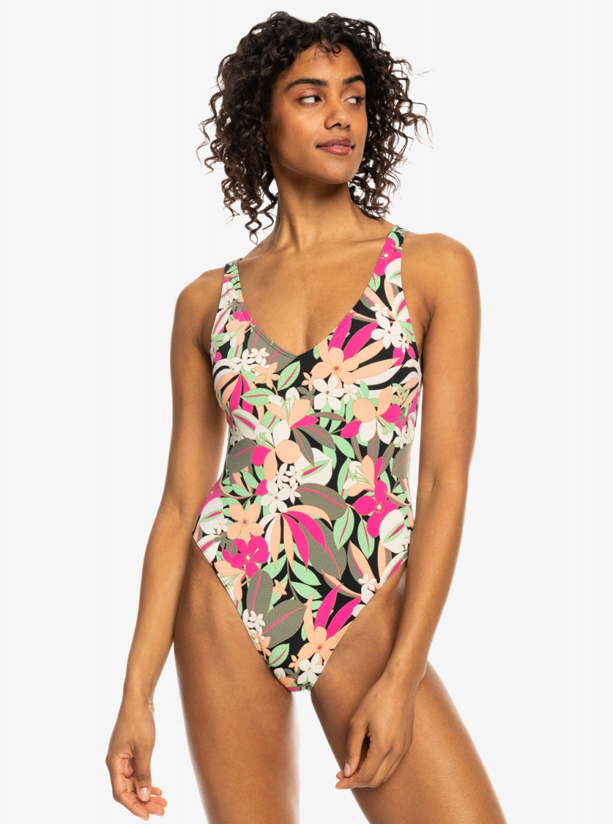 Слитный женский купальник Printed Beach Classics