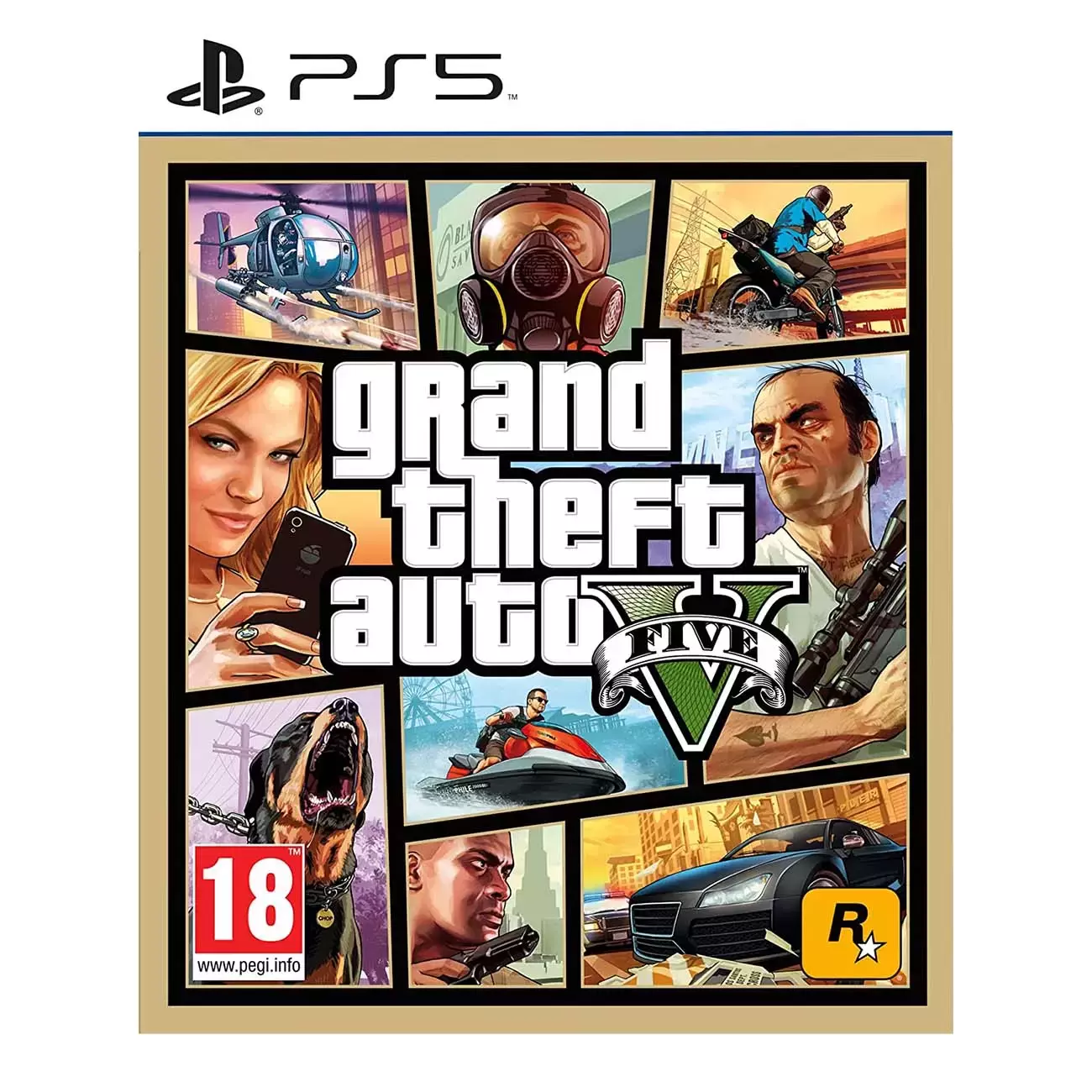 Игры для PS5 Игра для PS5: Take-Two Grand Theft Auto V