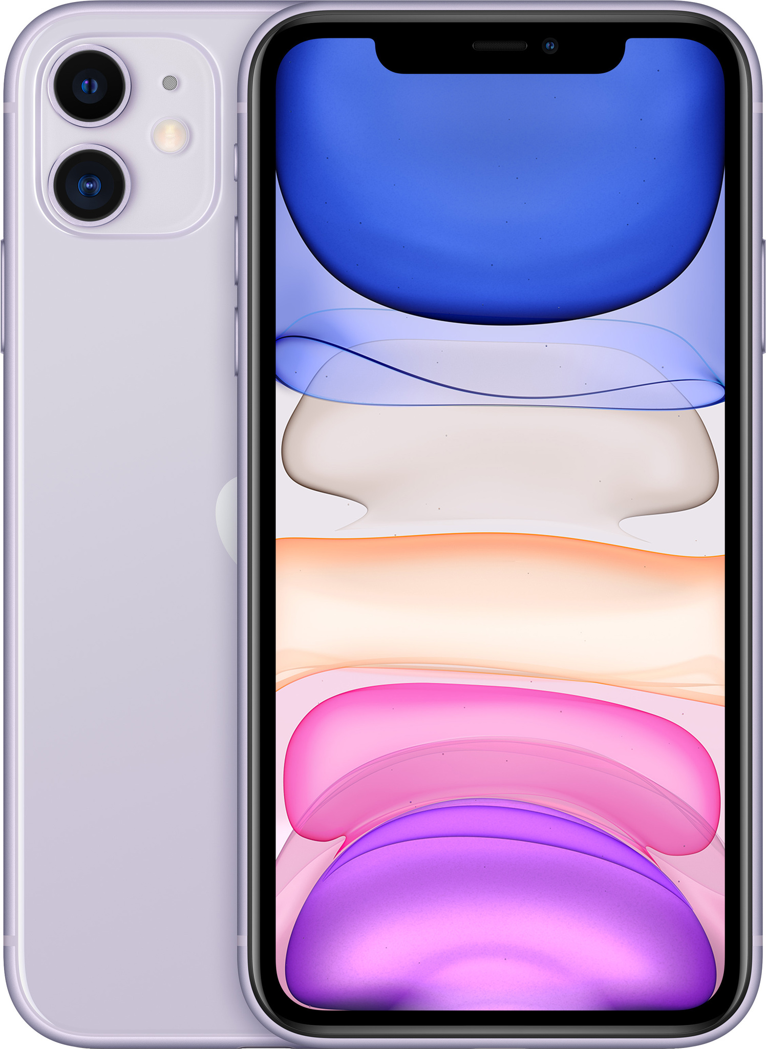  Смартфон Apple iPhone 11 64Gb Purple Sim+eSim