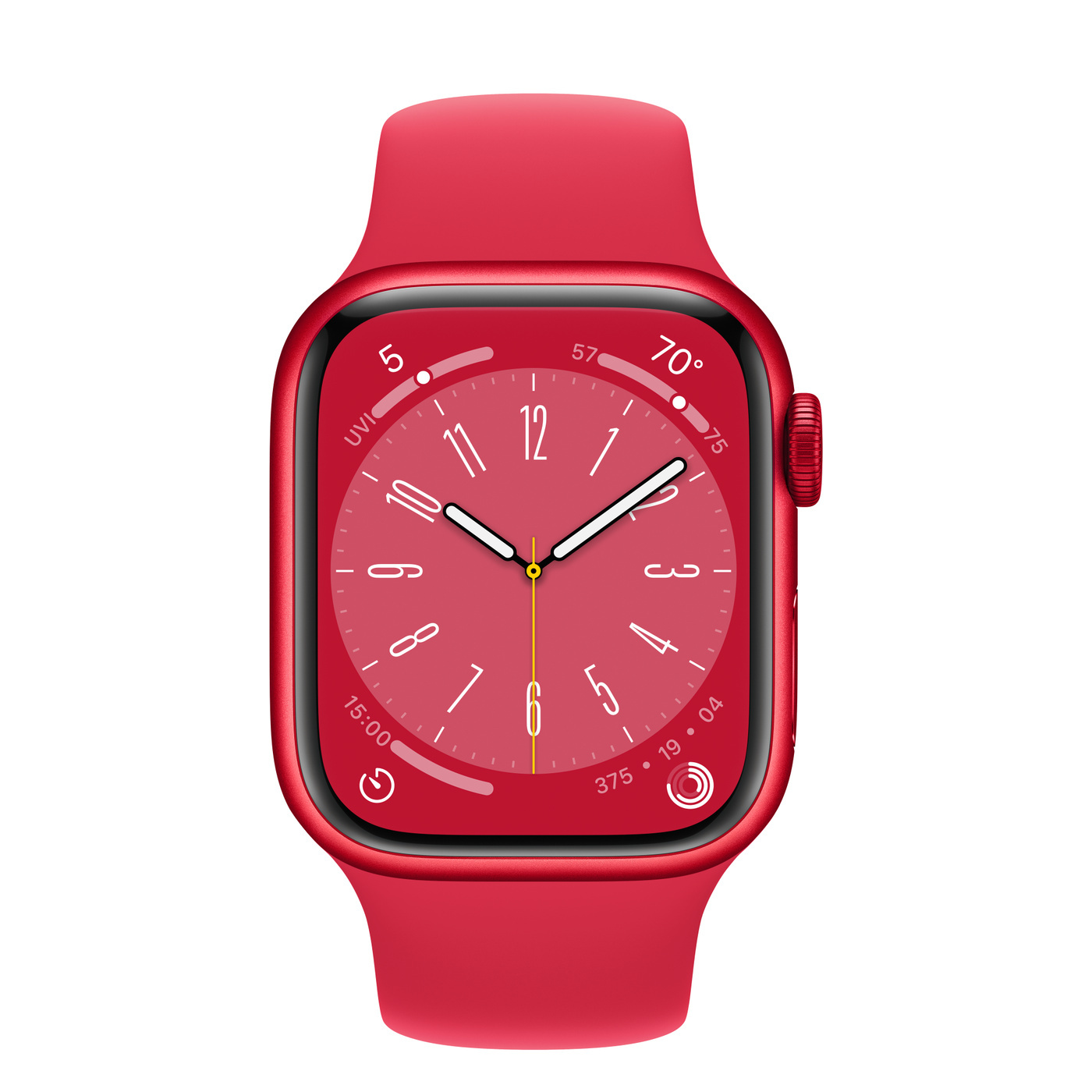 Часы Apple Watch Series 8 41 мм (PRODUCT)RED Aluminium Case with Sport Band S/M