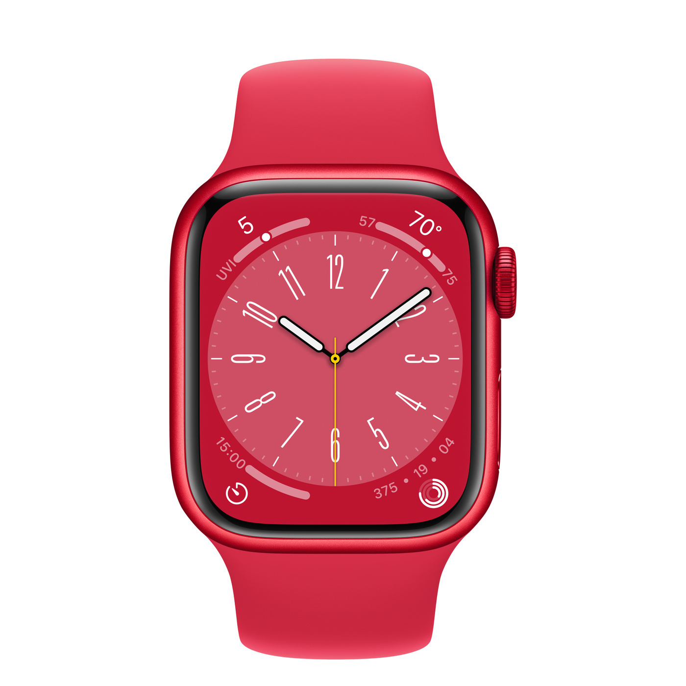 Часы Apple Watch Series 8 45 мм (PRODUCT)RED Aluminium Case with Sport Band S/M