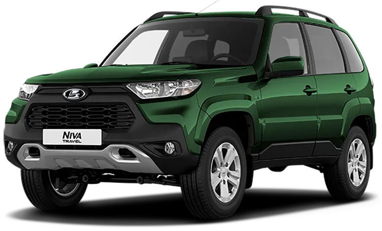 LADA Niva Travel, Зеленый, 2024