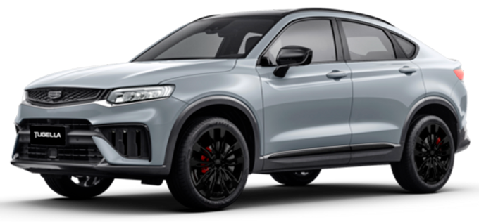 Geely Tugella, Серебристый металлик, 2023
