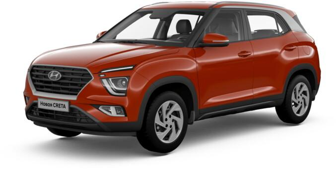 Hyundai Creta, Оранжевый / Burnt Orange Перламутр, 2022