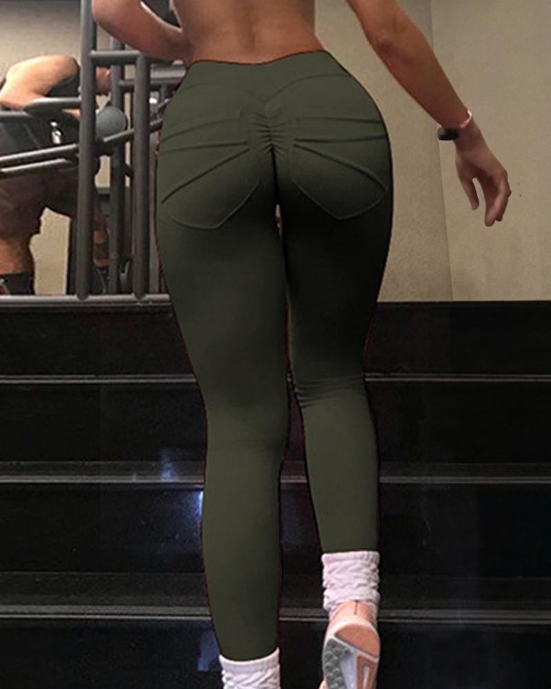 High Waist Tummy Control Scrunch Butt Lift Yoga Pants