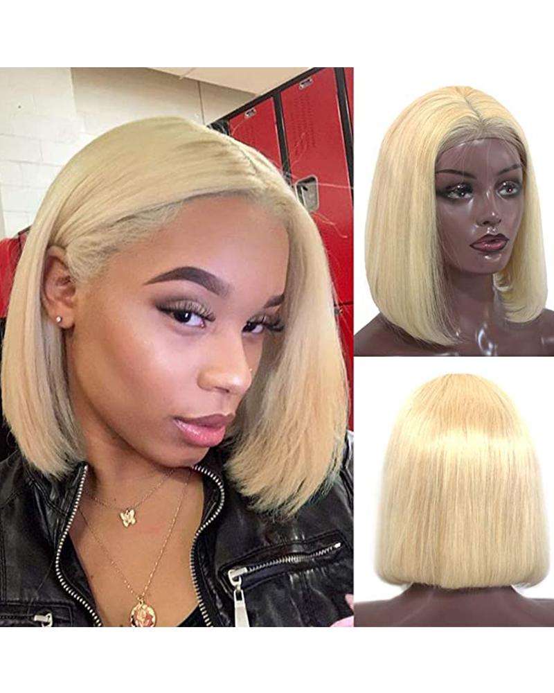 Hair Wigs  ChicMe Synthetic Blonde Straight Bob Wig