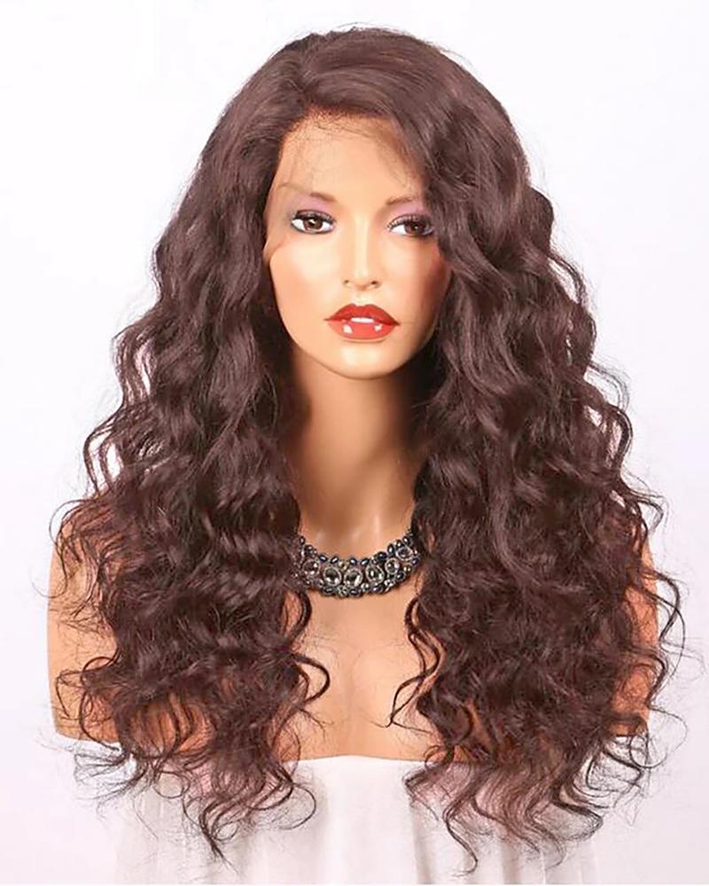 Hair Wigs  ChicMe Synthetic Glueless Wig Middle Part Wavy Wig