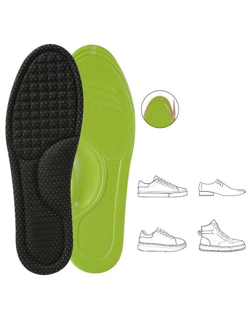 1Pair Deodorant Breathable Cushion Comfort Insoles