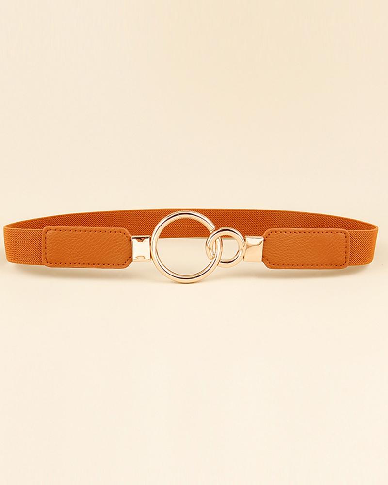 O-Ring Elastic Waist Fashionable Belt