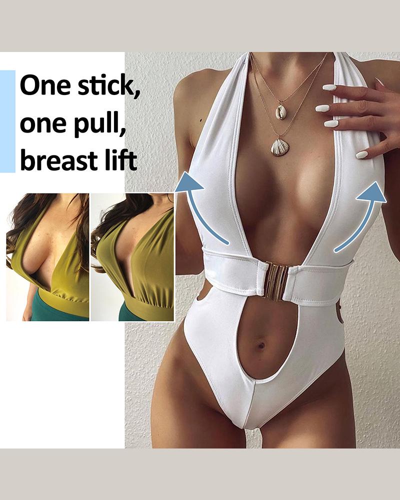 Pads & Enhancers  ChicMe Breast Lift Sticky Body Tape For Push Up Waterproof Sweat-Proof Boob Tape