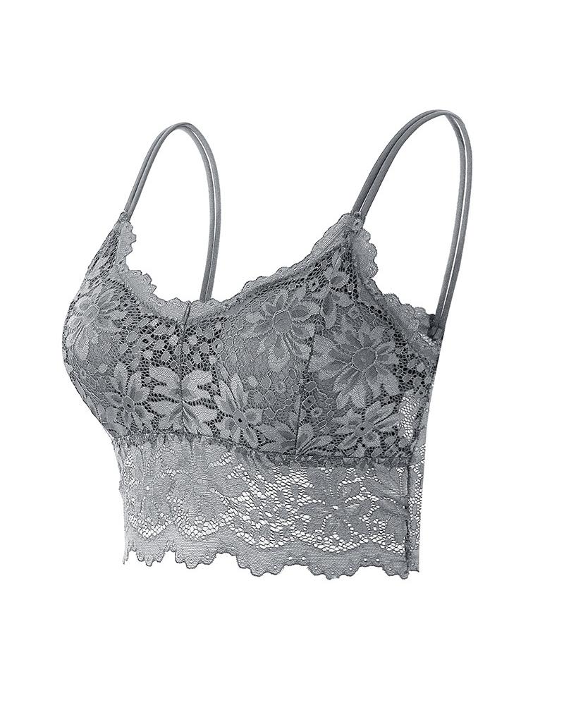 Bras & Bralettes Spaghetti Strap Lace Bralette