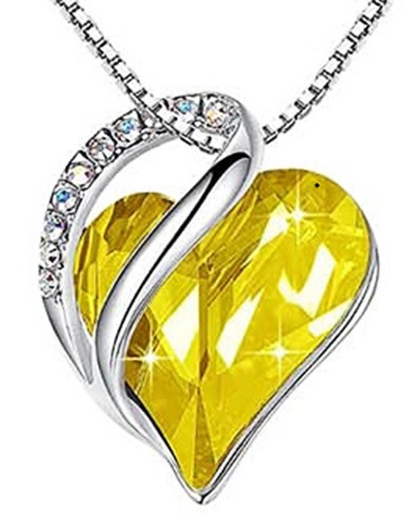 1pc Mother's Day Heart Shaped Pendant Necklace