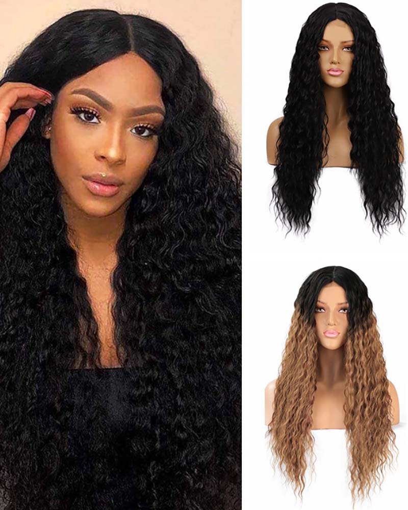 Hair Care&Styling  ChicMe Glueless Wigs 26 Inches Water Wave Hair Wigs