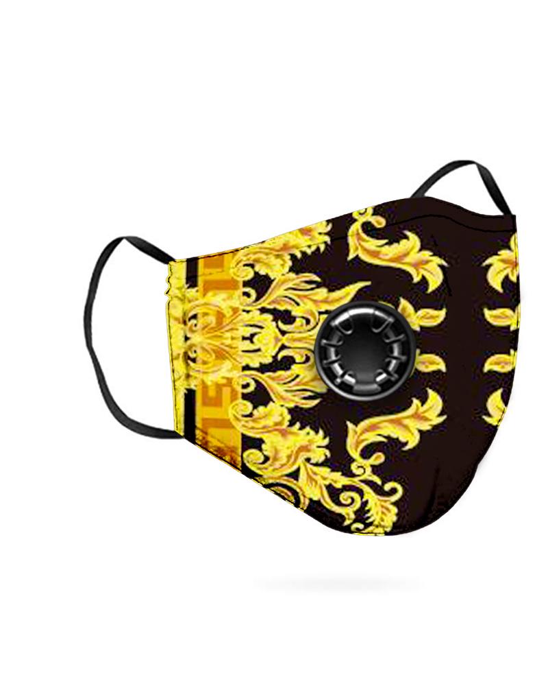 Print Breathing Washable Valve Face Mask (2 filters as gift)