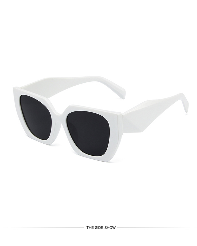 1Pair Square Rhombus Frame Sunglasses