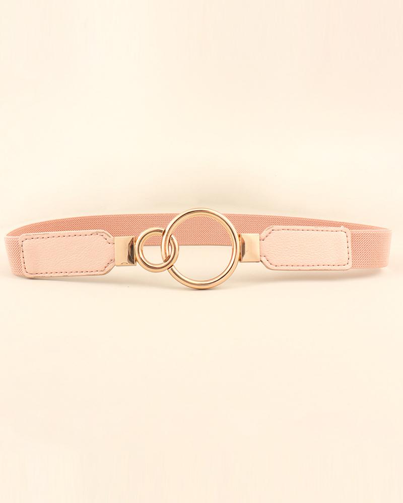 O-Ring Elastic Waist Fashionable Belt