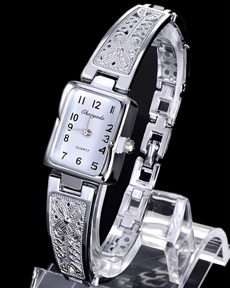 Watches Hollow Sophisticated Stylish Bangle Quartz Watch