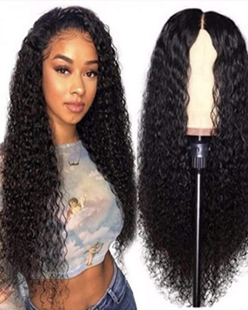 Hair Care&Styling  ChicMe Water Wave Remy Curly Hair Wig Glueless Wigs