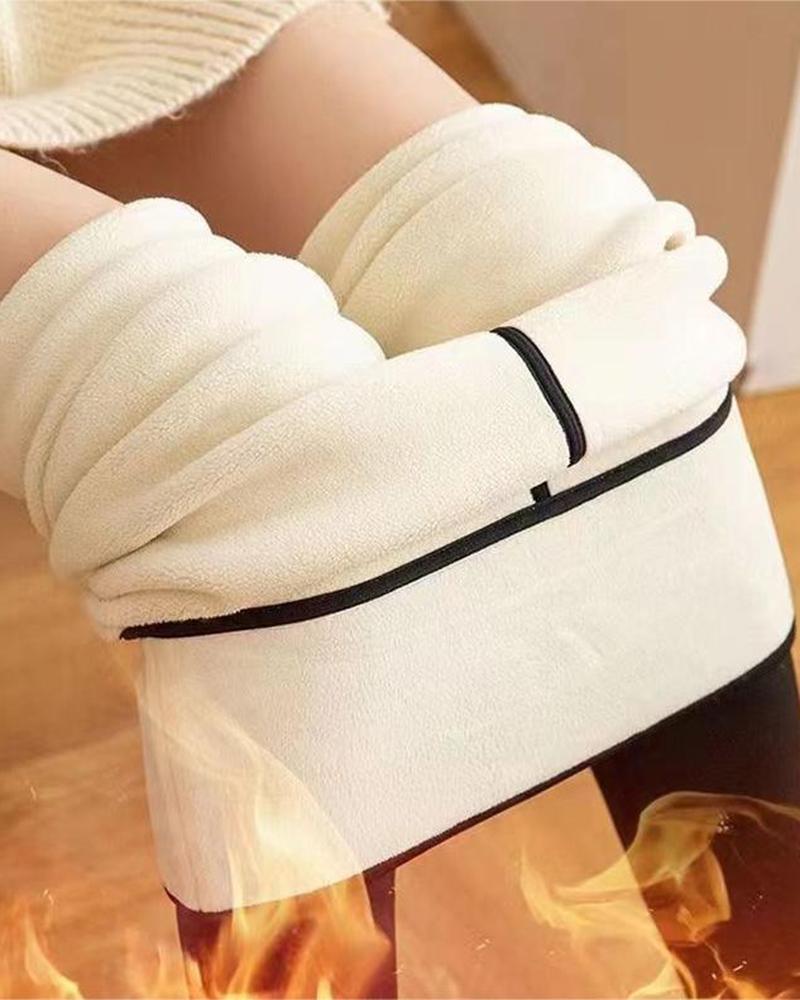  Tummy Control Fleece Lined Thermal Leggings
