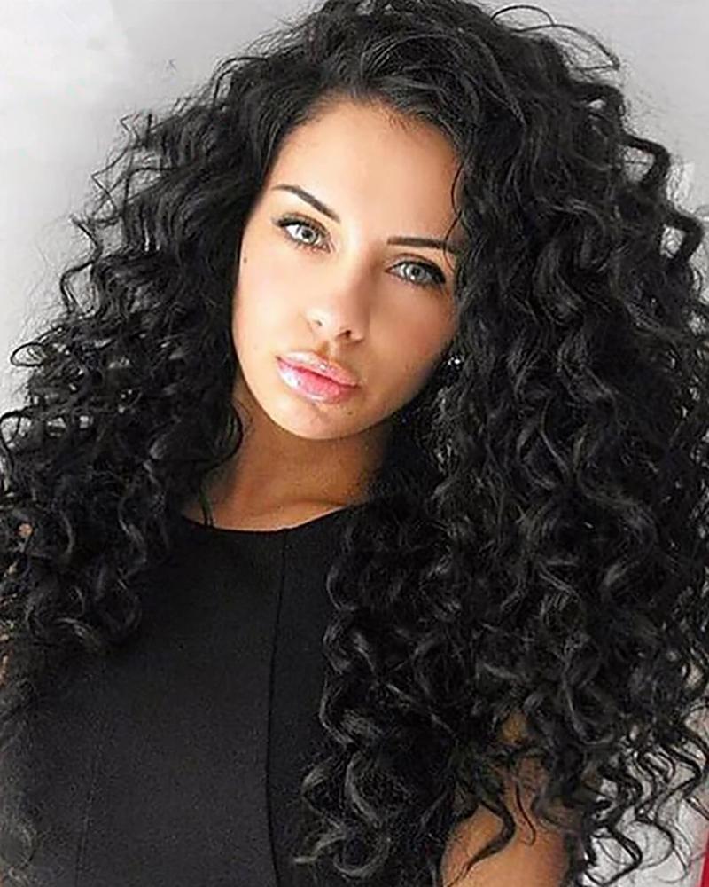 Hair Wigs  ChicMe Synthetic Glueless Wig Middle Part Wavy Wig