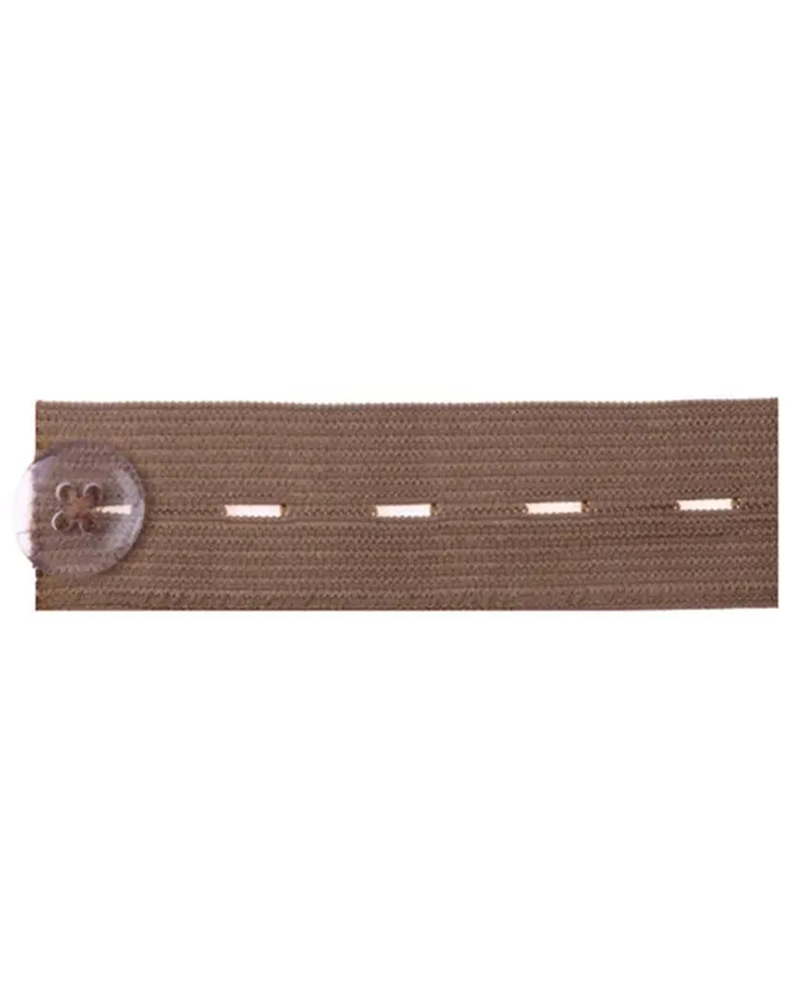 1pc Elastic Buttoned Adjustable Waist Extender